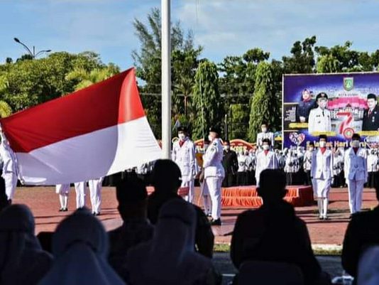 Upacara HUT PGRI Ke-76 “Bergerak Dengan Hati Pulihkan Pendidikan””