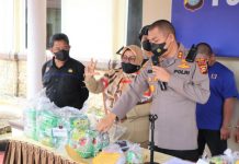 Polres Dumai Ringkus Pengedar Sabu 41 Kilo Gram