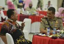 Hadiri Pisah Sambut Dansat Brimob Polda Riau, Bupati Kampar : Siap Bersinergi Untuk Kemajuan Masyarakat
