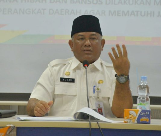 Bupati Kampar Pimpin Rakor Perencanaan Pembangunan Daerah Kabupaten Kampar Tahun 2023-2026