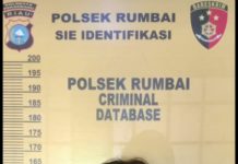 Polsek Rumbai Tangkap Pelaku Kekerasan