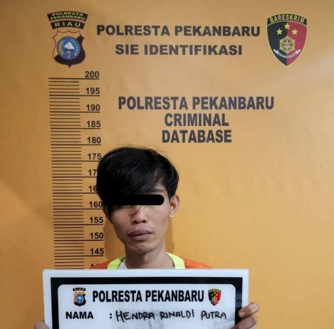 Sempat Nikmati Hasil Curian, Berujung Mendekam Di Hotel Prodeo Polresta Pekanbaru