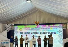 Riau Terang, Menteri ESDM Resmikan PLTGU Kapasitas 275 MW Di Pekanbaru