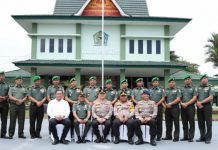 Kapolda Riau Apresiasi kinerja Dua Instansi TNI – POLRI di Wilayah Kabupaten Kampar