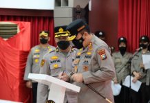 Jaga Marwah Kepolisian, Kapolda Riau Pimpin Sertijab Sejumlah Pamen