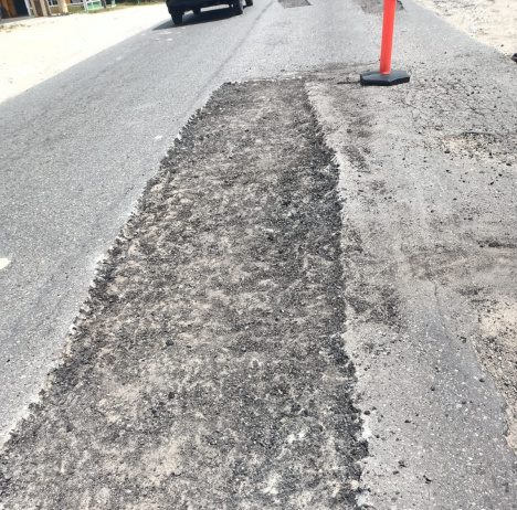 Menelisik Perawatan Jalan Nasional Hasil Kerja UPT 1 Dinas PUPR Riau