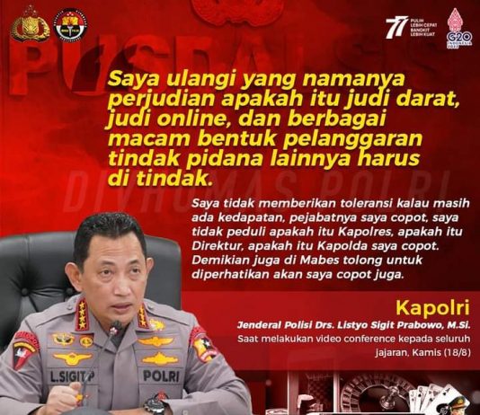 Jangan Cuma ‘Gertak Sambal’, ARIMBI Tantang Kapolri Copot Kapolda Riau