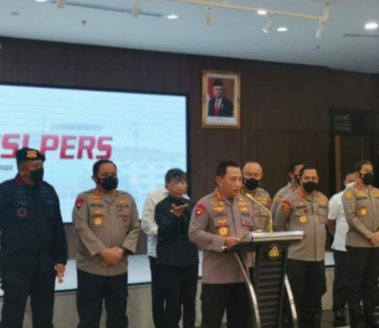 Kapolri : Tak Ada Tembak Menembak, Irjen FS Tersangka Pembunuhan Brigadir J
