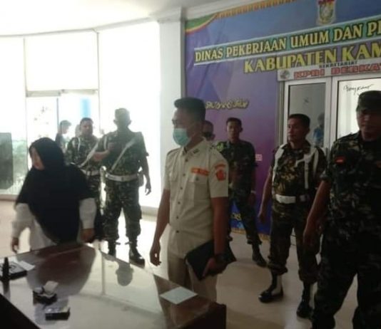 Sejumlah Anggota PPM Kampar Datangi Dinas PUPR Kampar