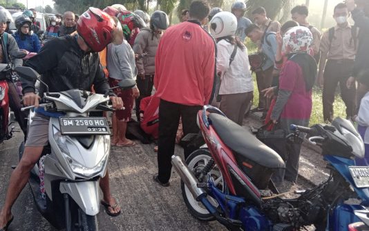 Proyek Tambal Sulam Jalan Soekarno Hatta Dumai Kembali Makan Korban