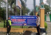 Jelang Pelaksanaan Operasi Zebra Lancang Kuning 2022, Polresta Pekanbaru Gencar Lakukan Sosialisasi
