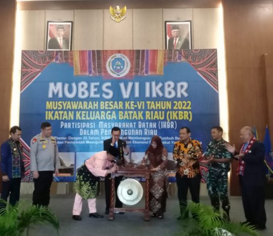 Edi Natar Nasution, Buka Mubes IKBR Ke VI Tahun 2022