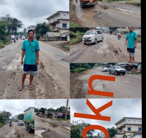 DPP-SPKN Soroti Kinerja UPT VI Dinas PUPR Riau, Tiga Tahun Jalan Rusak Parah Tak Pernah di Perbaiki