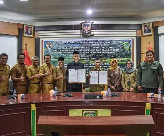 Walikota Dumai Apresiasi KLHK Beri Izin Taman Wisata Alam Sungai Dumai Dibangun Embung