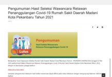 DPP- SPKN Minta PJ Walikota Pekanbaru Usut Dugaan Mal Administrasi Rekrutmen Serta Jumlah THL RSD Madani