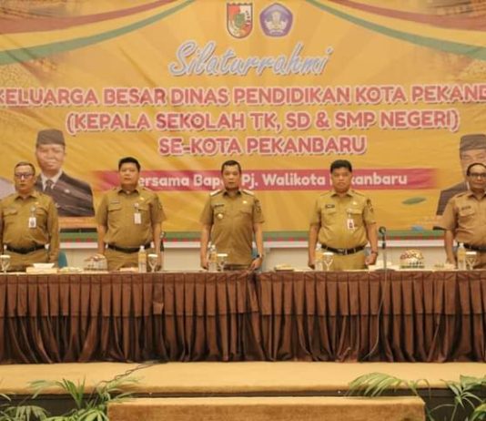 Pemko Belum Bisa Anggarkan BOS, Pejabat Wali Kota Pekanbaru Silaturahmi Dengan Para Kasek