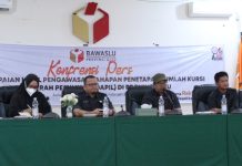 Bawaslu Riau Sampaian Hasil Pengawasan Tahapan Penetapan Jumlah Kursi Dan Daerah Pemilihan Di Provinsi Riau