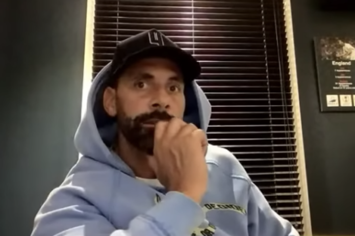 Rio Ferdinand does not think Maguire will get much game time in the coming weeks (Image: YouTube/ FIVE)