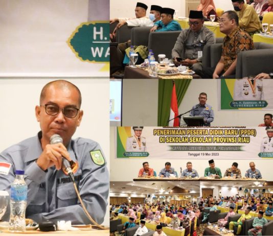Kejati Riau Ikuti kegiatan Sosialisasi Pencegahan dan Minimalisasi Terjadinya Pungli pada PPDB