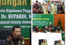 Kepala Kejaksaan Tinggi Riau dan Ketua Ikatan Adhyaksa Dharmakarini (IAD) Wilayah Riau Gelar Kunker Di Kejari Inhil