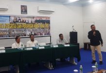 Kasi D bidang Intelijen Kejaksaan Tinggi Riau menjadi Narsum Pada Kegiatan Sosialisasi Tingkat Balai P3-TGAI