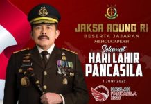 Jaksa Agung RI : Hari Lahir Pancasila Jangan Cuma Sekedar Seremoni