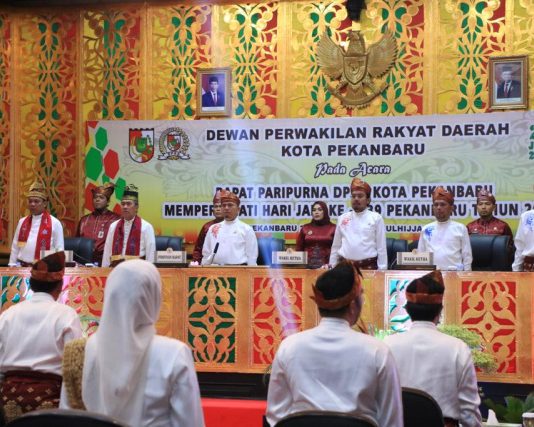 DPRD Pekanbaru Gelar Sidang Paripurna Istimewa HUT Pekanbaru Ke 239
