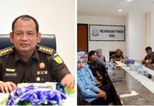 Asisten Pembinaan Kejati Riau Mengikuti Webinar Peningkatan Kapabilitas ASN Dalam Melaksanakan Service Excellent Secara Atas Pelayanan Publik Secara virtual