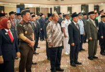 Kepala Kejaksaan Tinggi Riau Hadiri Kegiatan Wisuda Purnabhakti Ketua PTA Pekanbaru