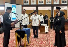 Pejabat Walikota Pekanbaru Lantik 347 ASN Jabatan Fungsional