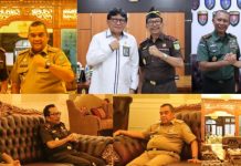 Kepala Kejaksaan Tinggi Riau Lakukan Kunker Dan Silaturahmi Kepada Plt. Gubernur Riau, Ketua Pengadilan Tinggi Riau, Dan Danrem 031/WB