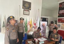 Polres Langkat Laksanakan Patroli Dialogis Ke KPU Dan Bawaslu Jelang Pemilu 2024