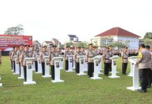 Kapolda Riau, Irjen Pol M Iqbal Pimpin Sertijab PJU Polda Riau
