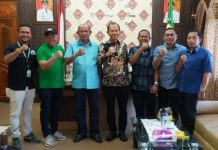 Syah Afandin Menerima Audensi Management Grab Kabupaten Langkat