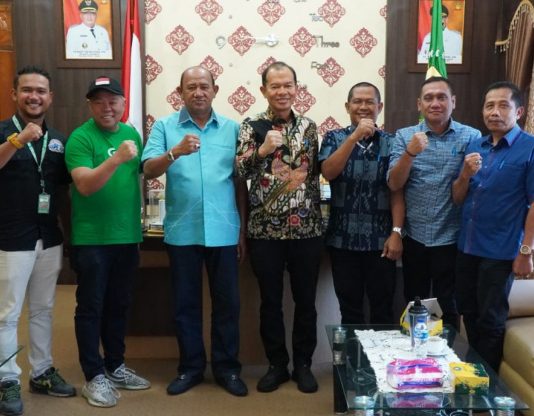 Syah Afandin Menerima Audensi Management Grab Kabupaten Langkat