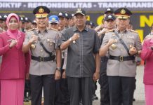 Pembukaan Pendidikan Bintara Polri Gel 1 TA 2024, Syah Afandin: Siap Bantu Menambah Fasilitas SPN Hinai