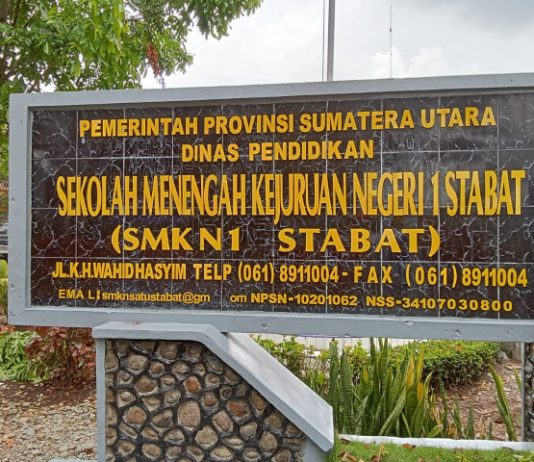 Pengelolaan Dana BOS DI SMKN1 Stabat Sumut Dipertanyakan