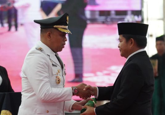 PJ Gubernur Sumatera Utara Lantik Faisal Hasrimy Sebagai Pejabat Bupati Langkat