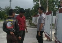 Upah Tak Di Bayar, Sub Kontraktor Proyek CWR-02 UNRI Gembok Pintu Proyek