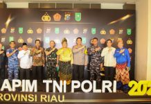 Kajati Riau Hadiri Rapim TNI- Polri Provinsi Riau Tahun 2024