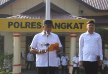 Pj. Bupati Langkat Pimpin Apel Gelar Pasukan Operasi Keselamatan Toba 2024