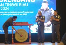 Kepala Kejati Riau Membuka Pra Musrenbang Kejaksaan Tinggi Riau Tahun 2024