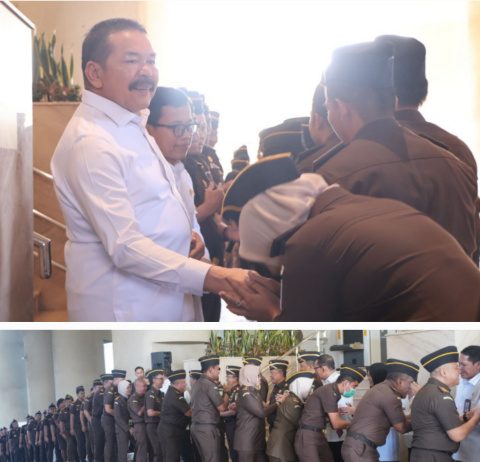 Kejaksaan Agung Gelar Halal Bihalal Idul Fitri 1445 Hijriah, “Semangat Silaturahmi Membangun Kebersamaan Dan Peningkatan Kinerja Kejaksaan Yang Humanis”