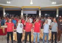 Bukti Kedekatan Polri Kepada Masyarakat Dengan Nobar Semi Final AFC U-23 Indonesia vs Uzbekistan