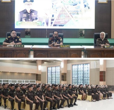 Kepala Kejaksaan Tinggi Riau Berikan Arahan Kepada CASN Kejaksaan RI TA. 2023 Wilayah Hukum Kejati