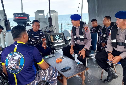 Cegah Narkoba Dan Barang Selundupan Masuk Wilkum Langkat, Sat Polairud Polres Langkat Gelar Pratoli Perairan