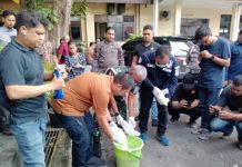 Polresta Pekanbaru Musnahkan Barang Bukti Narkotika Jenis Sabu Dan Ekstasi