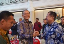 Sekda Langkat Amril Hadiri Pisah Sambut Pj Gubernur Sumatera Utara
