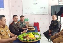 HUT Bhayangkara ke-78, Polsek Sukajadi Terima Kunjungan Dan Ucapan Selamat Dari Upika Kecamatan Sukajadi