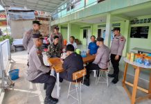 Personil Direktorat Binmas Polda Riau Sosialisasi Bahaya Narkoba Ke Kawula Muda Di Rumbai Pesisir